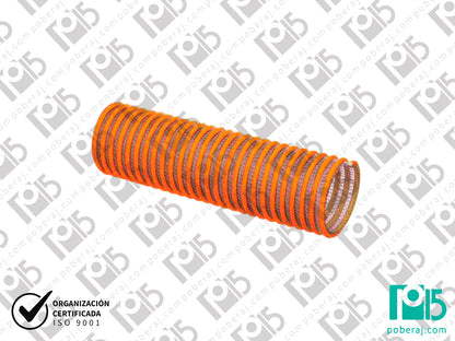 Manguera Industrial de Torino de Descarga y Succión Reforzada de Tela PVC Resistente