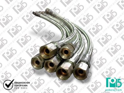 Manguera Hidraulica SAE100 R14 PTFE con Una Malla Codigo M014N