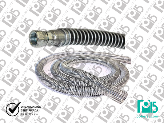 Resorte / Protector / Protección Exterior de Mangueras (Alambre Galvanizado) CODIGO S0821