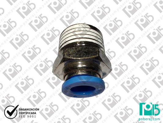 CONEXION NEUMATICA PUSH-IN Plastica Recto Codigo D0740