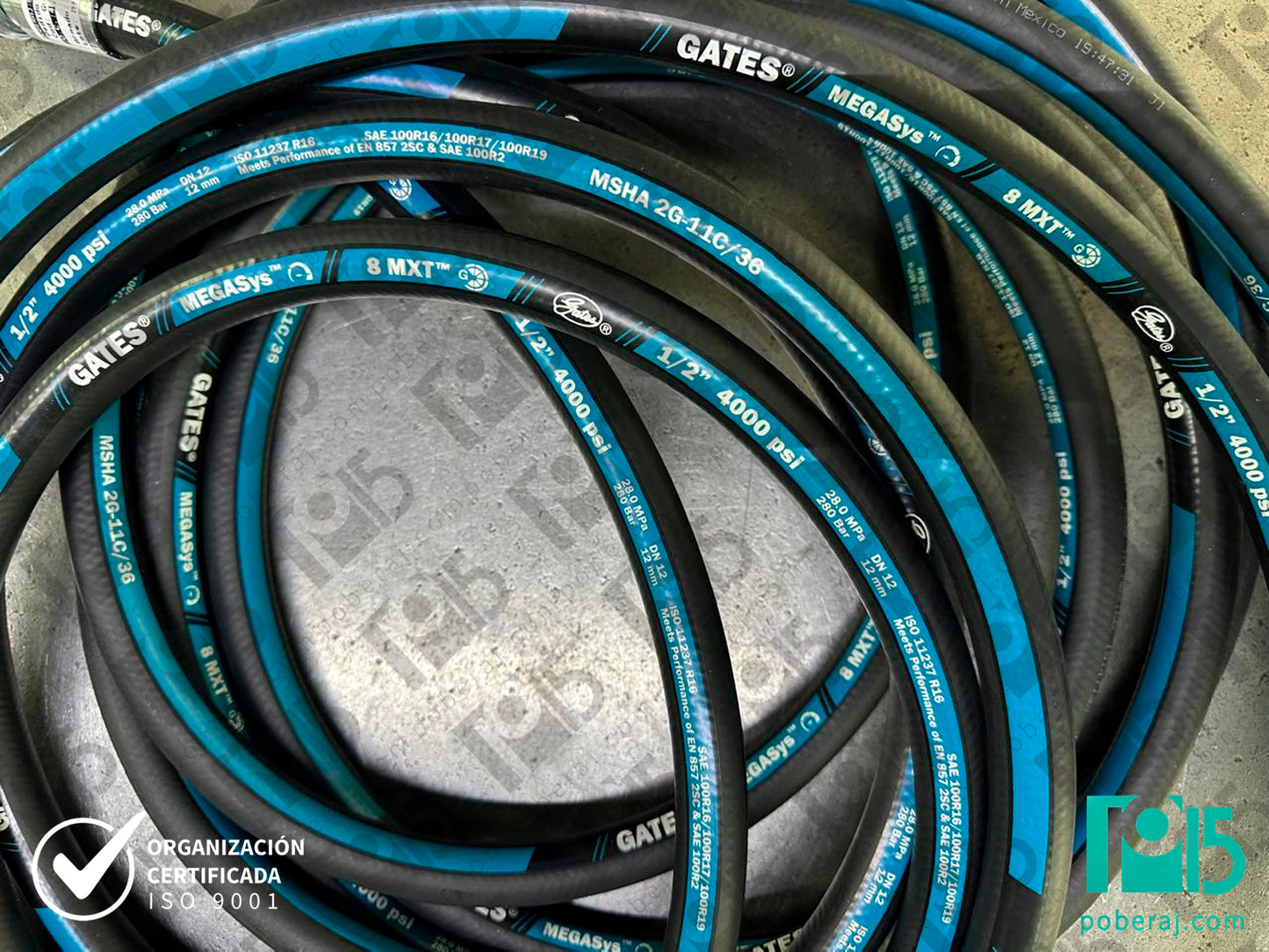 Manguera Hidraulica GATES MXT MEGASYS Codigo M060