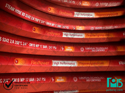 Manguera Industrial para Vapor Codigo M016F