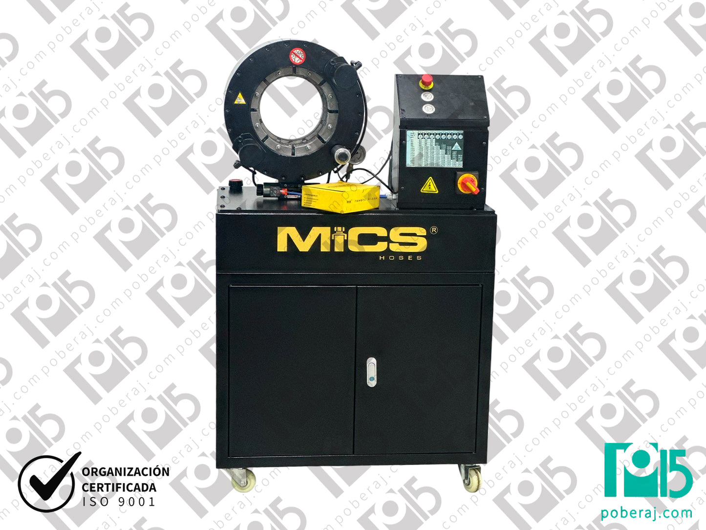 Maquina Prensadora Abrochadora para Mangueras MICS