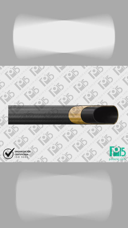 Manguera con dos trenzas de acero SAE 100 R2A Codigo M127