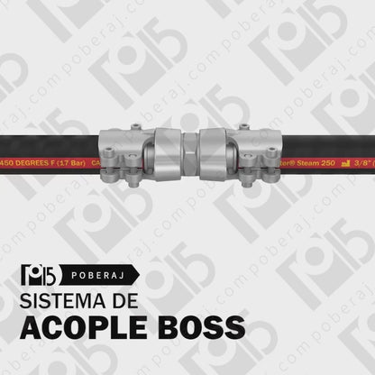 B781 Media abrazadera tipo Boss