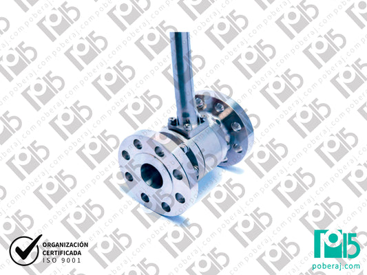 Valvula Tres piezas RF Criogénica Z27R Series Oil & Gas industrial