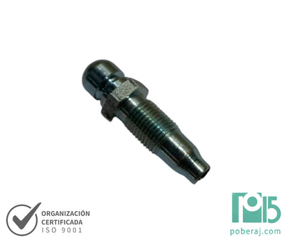 C1189 Conexion Reutilizable Hidraulica Industrial para Manguera Espiga Reutilizable R1 Hembra Giratoria Asiento Macho Esférico para Prensado y para Alambre