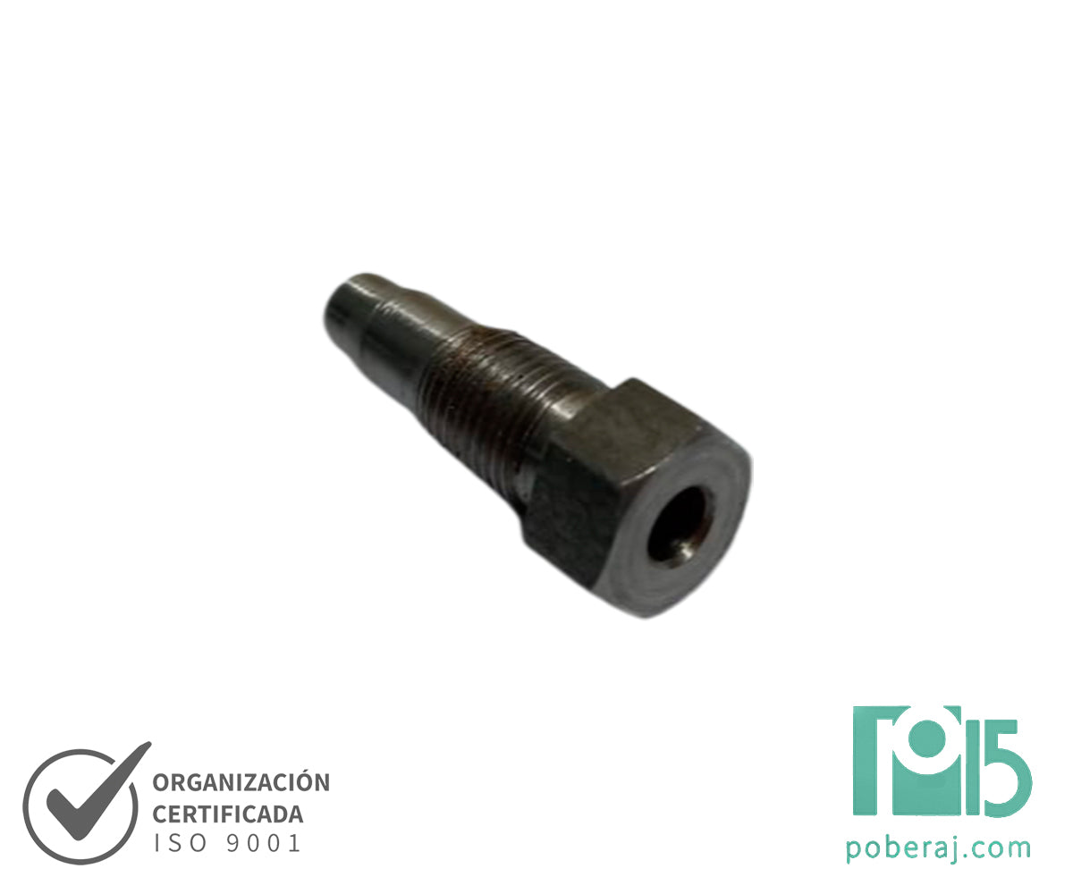 C1195 Conexion Reutilizable Hidraulica Industrial para Manguera Espiga Reusable R1 para Soldar Codo