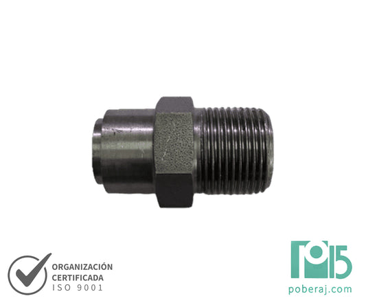 C7377  Tapon P/Soldar Manguera De Acero INOX. MF Rosca