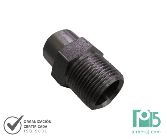 C7377  Tapon P/Soldar Manguera De Acero INOX. MF Rosca