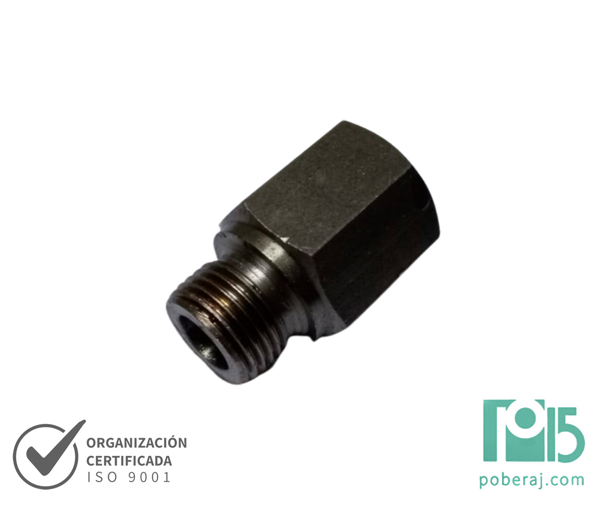 D0523  Adaptador Macho BSPP AS.Plano P/Arandela A Ciego