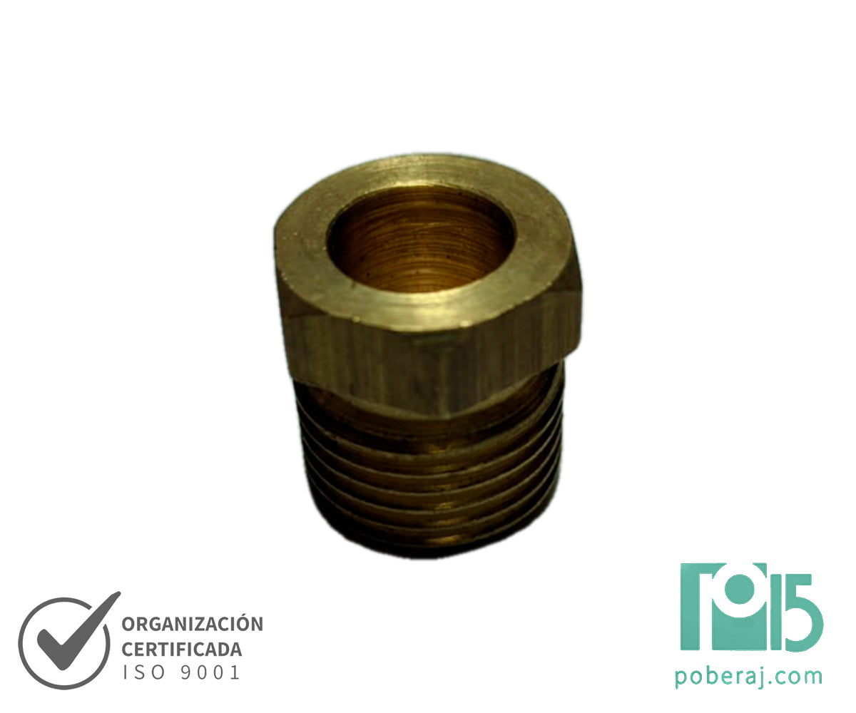 D0590  TUERCA MG P/TUBO DE FRENO ROSCA UNF AS.SAE 45