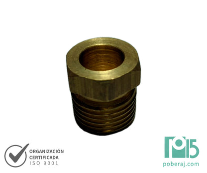 D0590  TUERCA MG P/TUBO DE FRENO ROSCA UNF AS.SAE 45