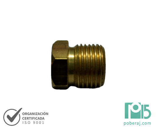 D0590  TUERCA MG P/TUBO DE FRENO ROSCA UNF AS.SAE 45