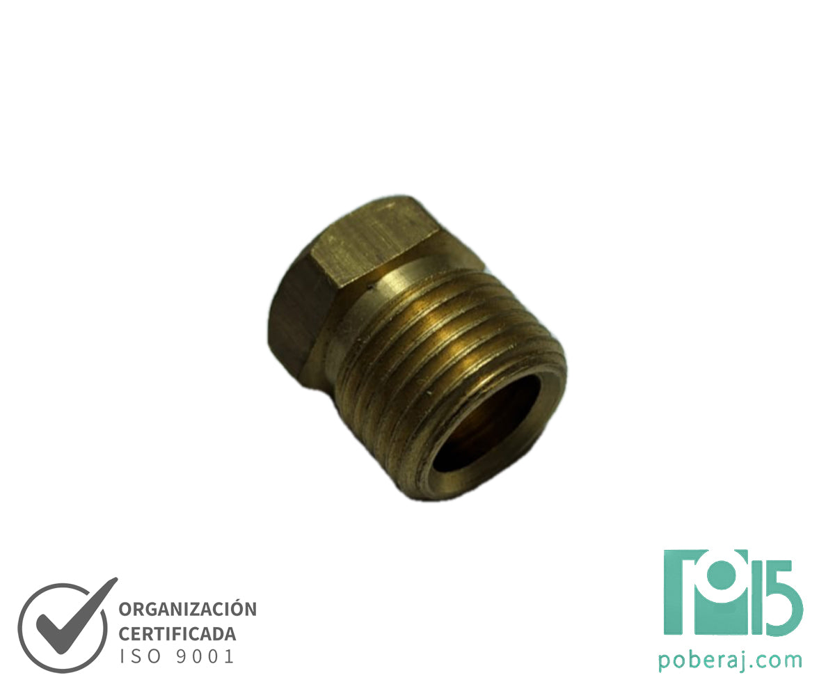 D0590  TUERCA MG P/TUBO DE FRENO ROSCA UNF AS.SAE 45