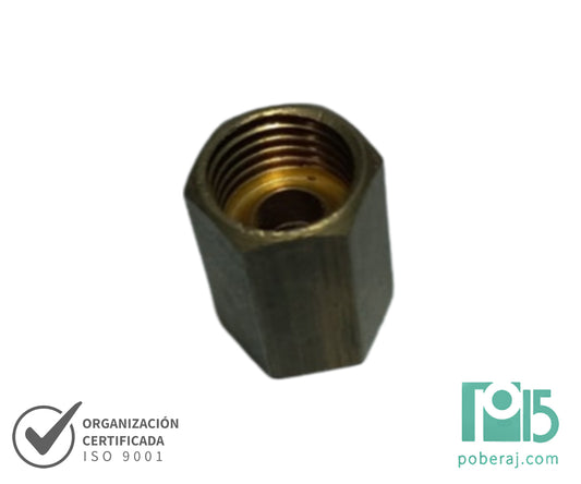 D0591  Cupla P/Tubo Rosca UNF AS.SAE 45 X IDEM O X HF BSPT