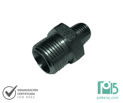 D0651  Adaptador Rosca Macho Metrica Tubo A Rosca Macho