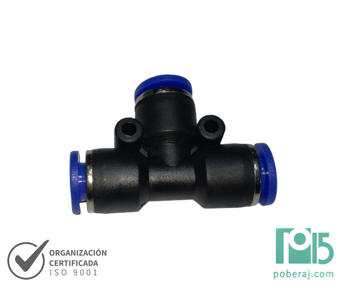 D0745  Conex.Push-In Plastica TEE