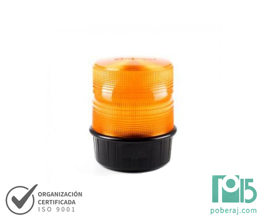 FK-15-12V Baliza/Faro Rotativo 1 Pantalla 12V.c.c ø cupula Fresnell 160mm
