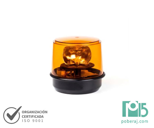 ILK8024V Baliza Omnidireccional ø 120mm con 80 Led's de alto Brillo para 24V c.c