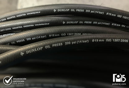 M117 Manguera Industrial Dunlop para hidrocarburos Oil Press 200