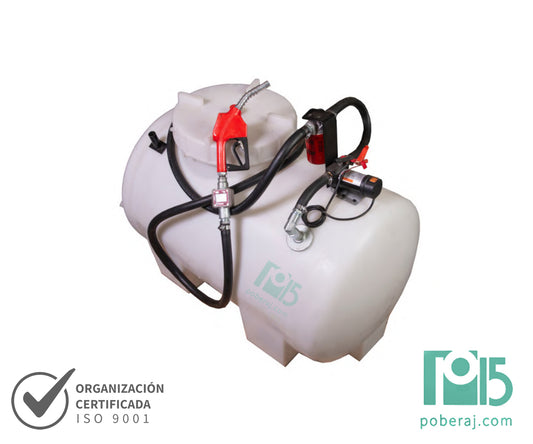 P15-20003 Tanque Sin Tapa Combustible Polipropileno 100 | 200 | 300 | 400 | 500 Litros Con Bomba