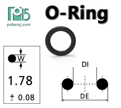 P0170 O-Ring serie standard 2 (1.78 Espesor)