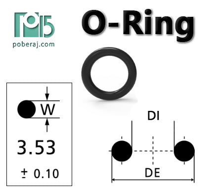 P0170 O-Ring serie standard 2 (3.53 Espesor)