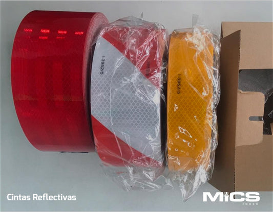 S Cinta Reflectiva Blanca
