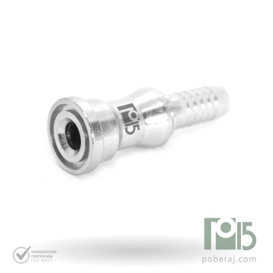 C1611 Racord para Prensar R1/R2 acople recto CODE 61